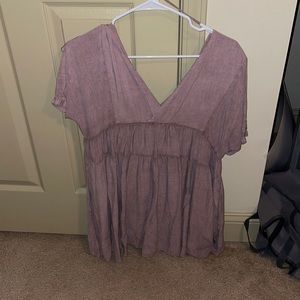 worn once/ with pockets / romper on the inside